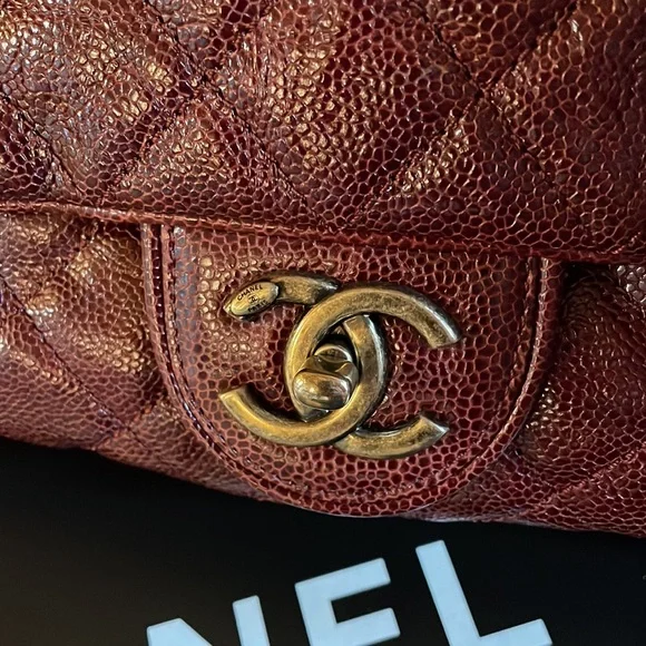 Chanel Burgundy Bag❤️ - Picture 2 of 16